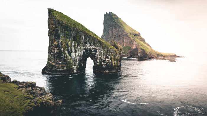 Drangarnir Sea Arch