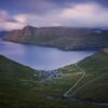 Seaside village in Faroe Islands