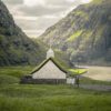 Sod-roofed church