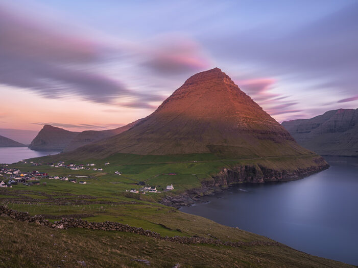 Mountain in Faroe Islands