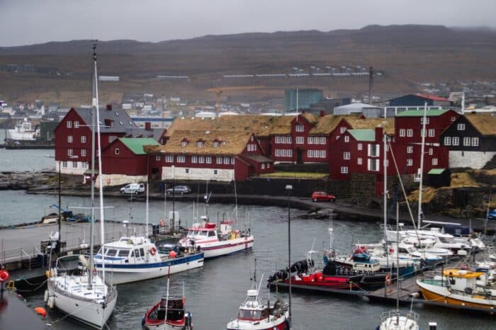 Tinganes in Tórshavn