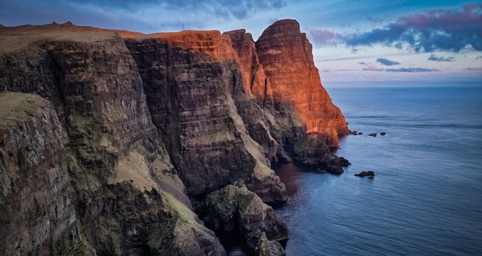 Beinisvørð cliffs