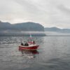 Boat at sea