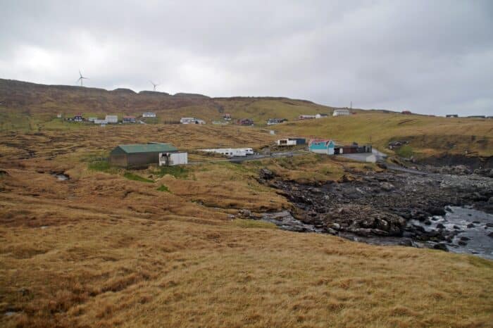 The village Æðuvík
