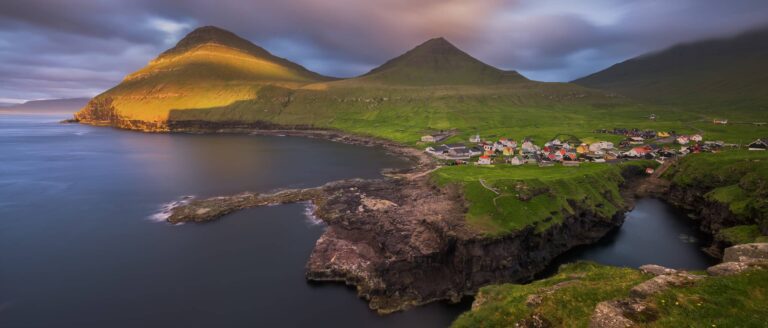 Gjógv settlement