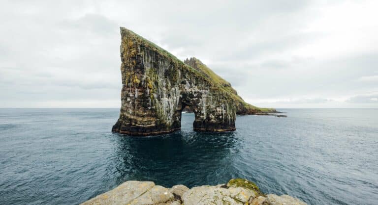 Drangarnir sea arch
