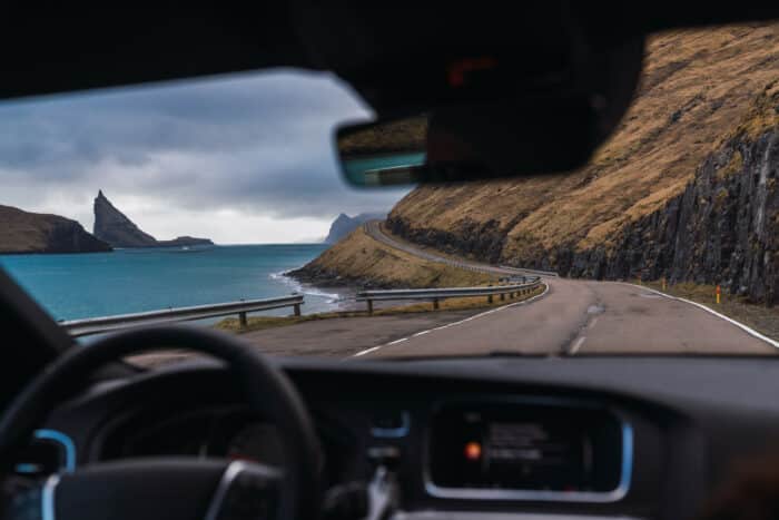 Driving in the Faroe Islands