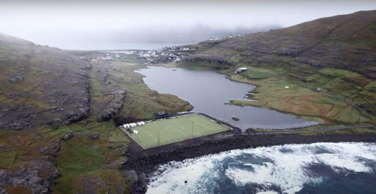 Eiði football stadium