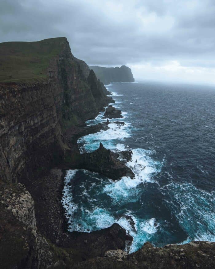 Cliffs on Suðuroy Island