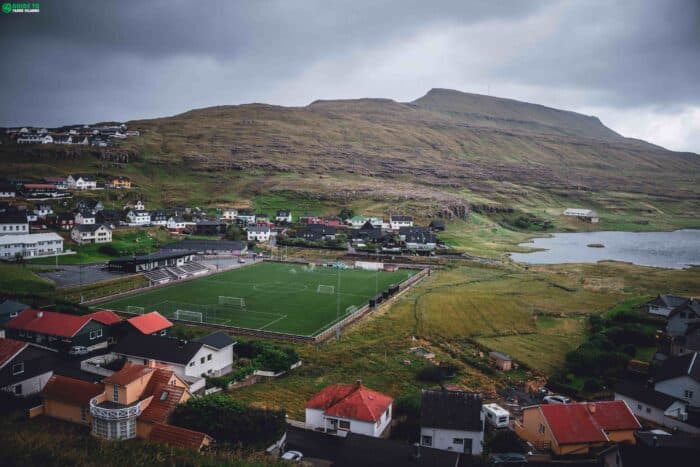 Eiði village