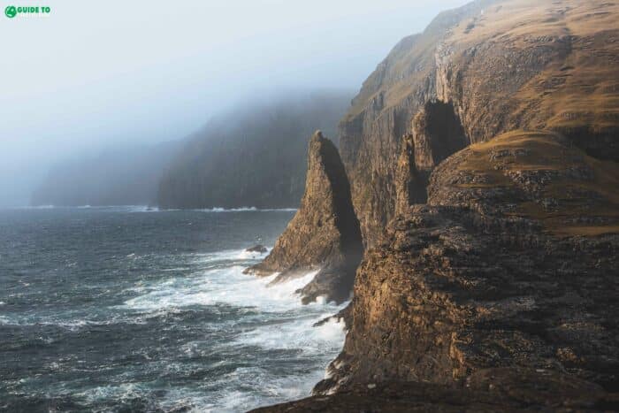 Rugged coastline
