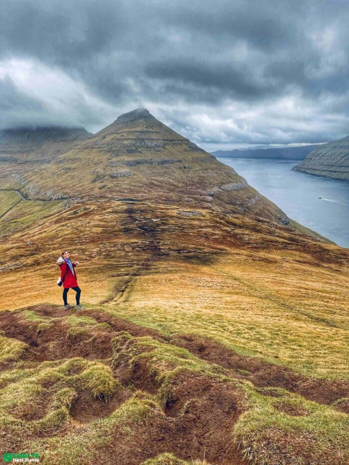 Hiking on Borðoy Island