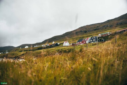 Hamlet Hov on Suðuroy Island