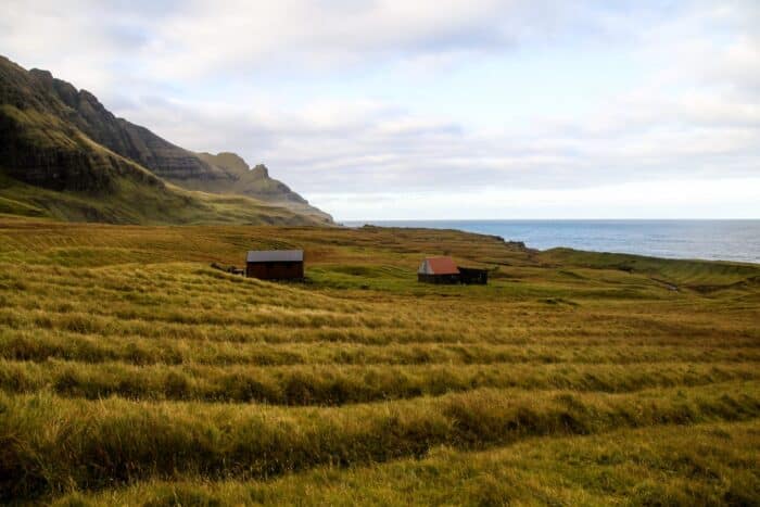 The abandoned settlement Víkar