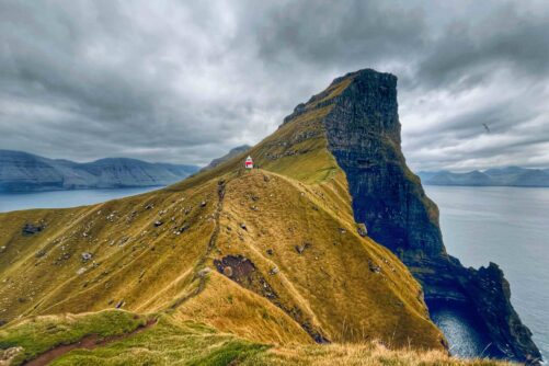 Kallur Lighthouse on Kalsoy Island