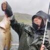 Lady with cod