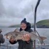 Man holding fish