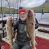 Man with two cods