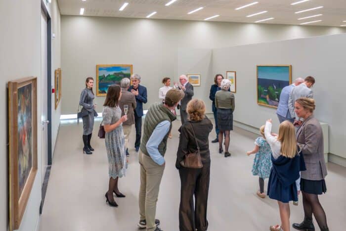 Mikines exhibition in the Netherlands