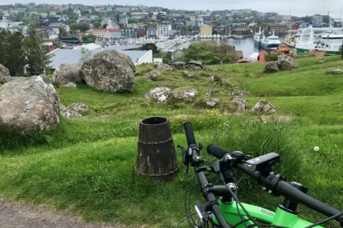 Mountain bike in Tórshavn