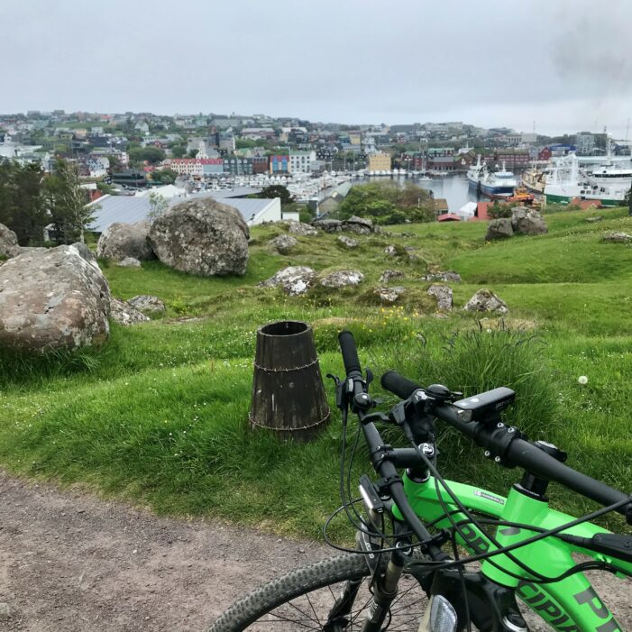 Mountain bike in Tórshavn