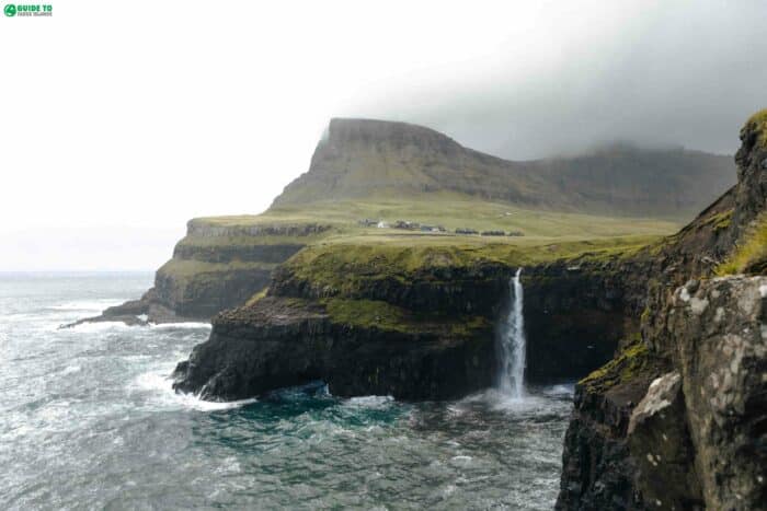 Múlafossur Waterfall