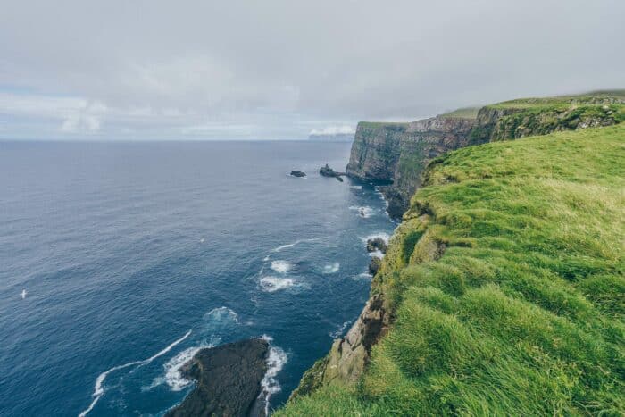 Sea cliffs