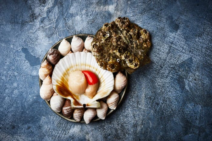 Shellfish dish