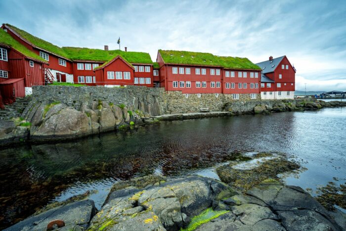 Tinganes buildings in Tórshavn