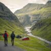 Walking in Faroe Islands
