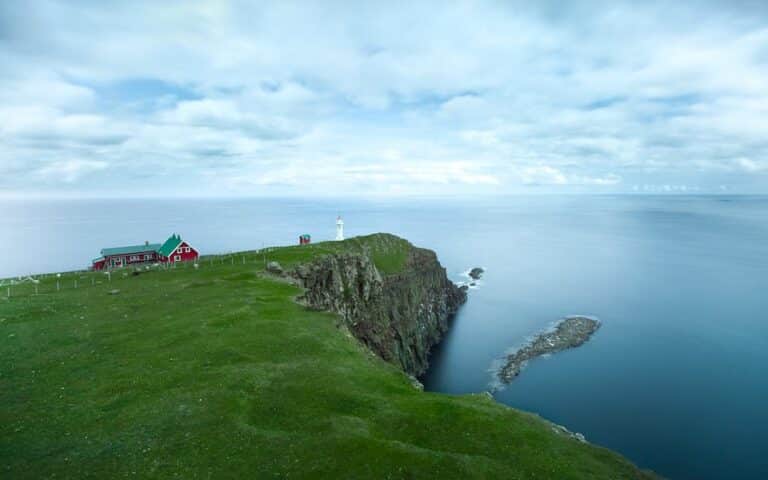 Akraberg on Suðuroy Island
