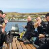 divers-onboard-boat-faroe-islands