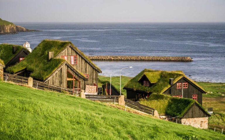 Houses in Kirkjubøur