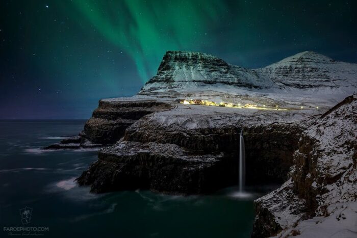 Gásadalur in winter