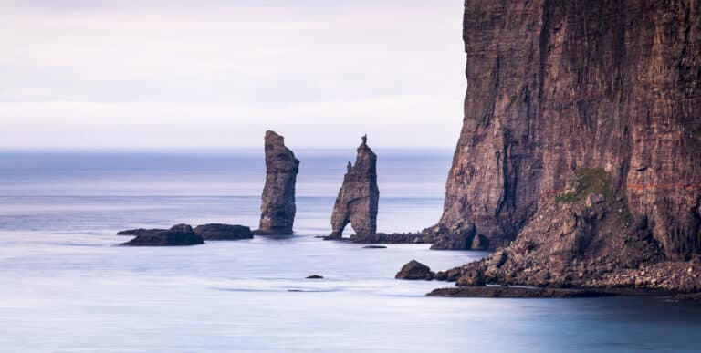 Sea stacks