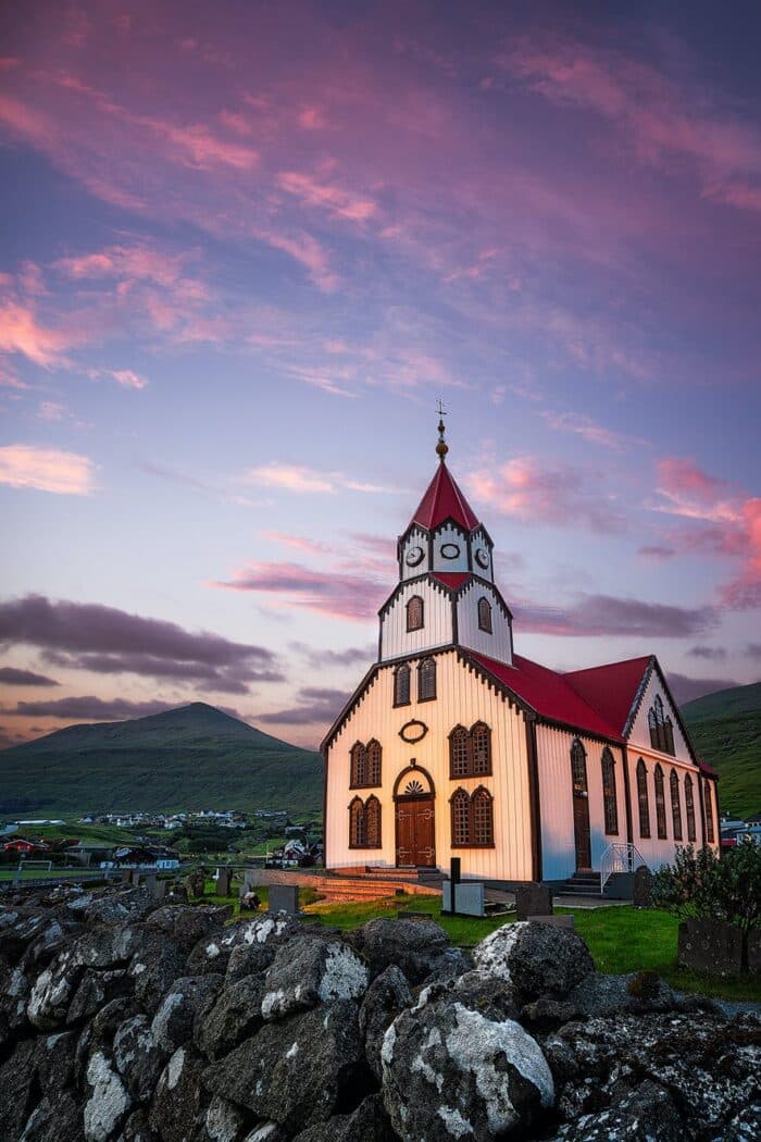 Sandavágur church