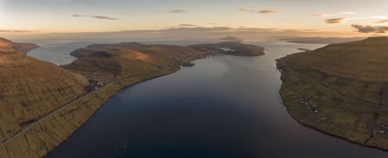Skálafjørður fjord
