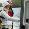 Couple onboard a boat