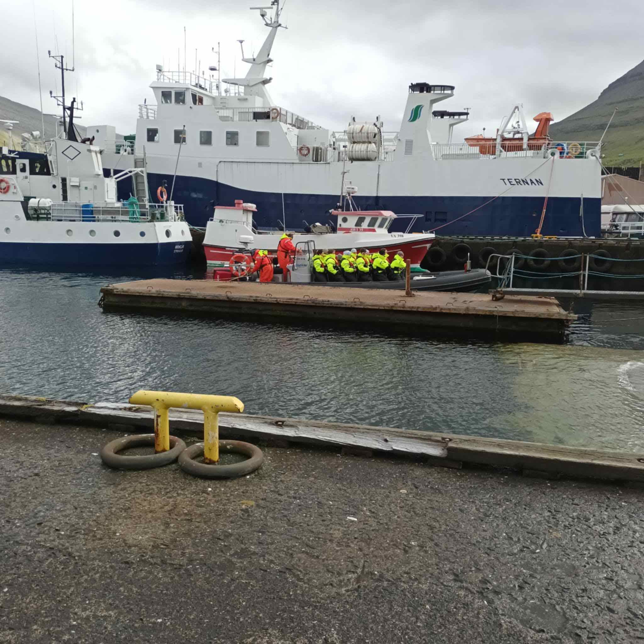 Boats in Klaksvík Boats in Klaksvík