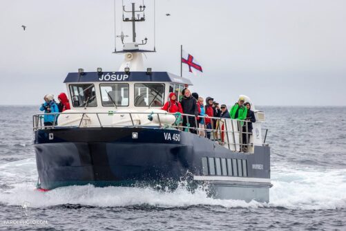 Ferry in Faroe Islands