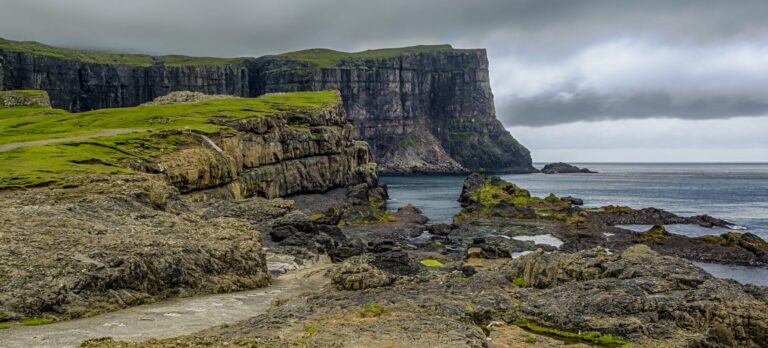 Rugged coastline