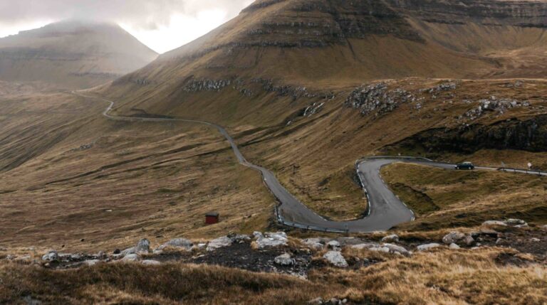 Road on mountain