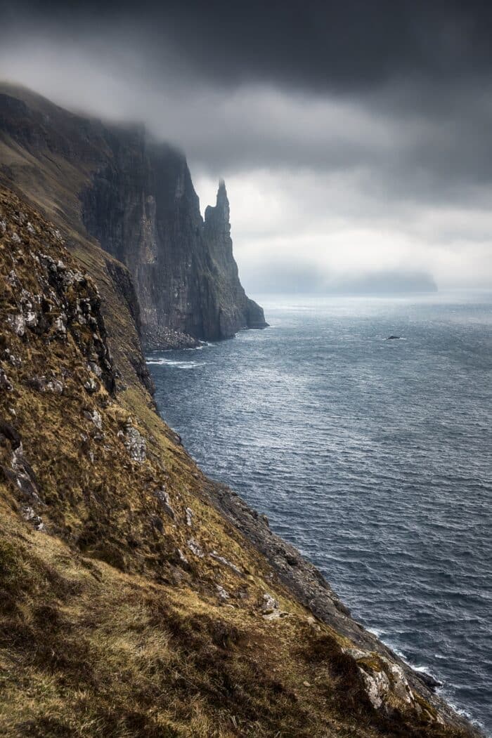 Coastal scenery in Faroe Islands