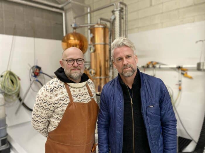 Founders of Faer Isles Distillery