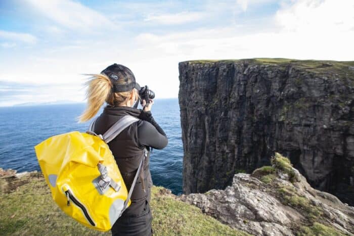 Female solo travel in Faroe Islands