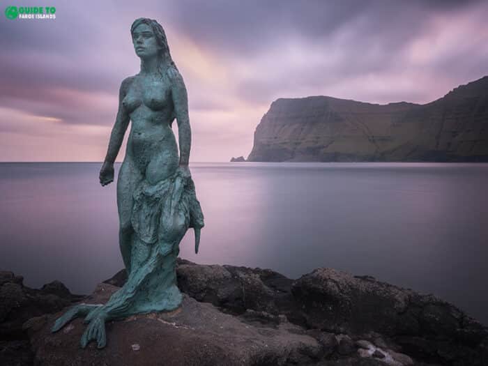 Statue on Kalsoy Island