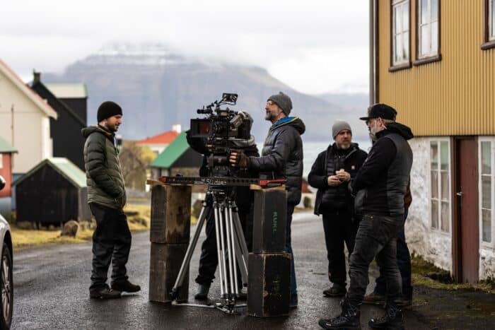 Filming in the Faroe Islands