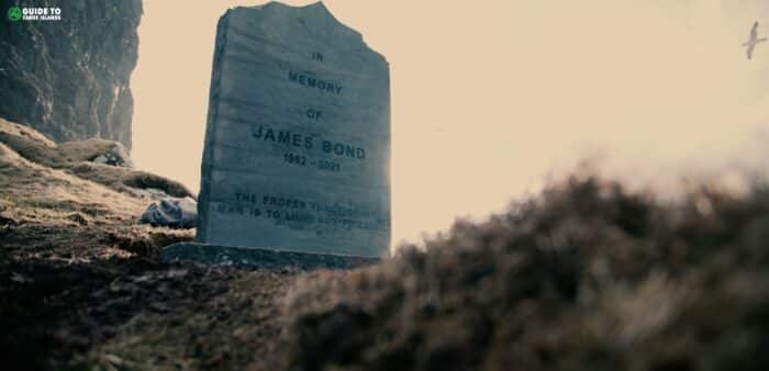 James Bond Tombstone in Faroe Islands