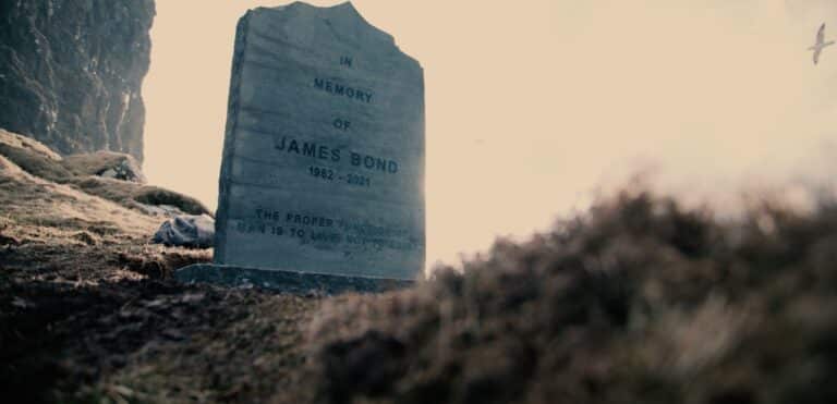 Jams Bond Tombstone in Faroe Islands