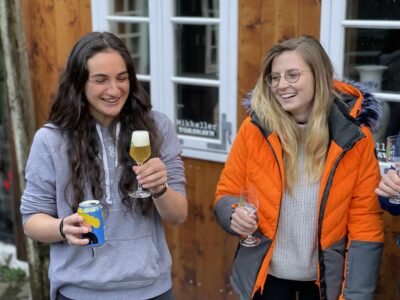 Ladies with beer